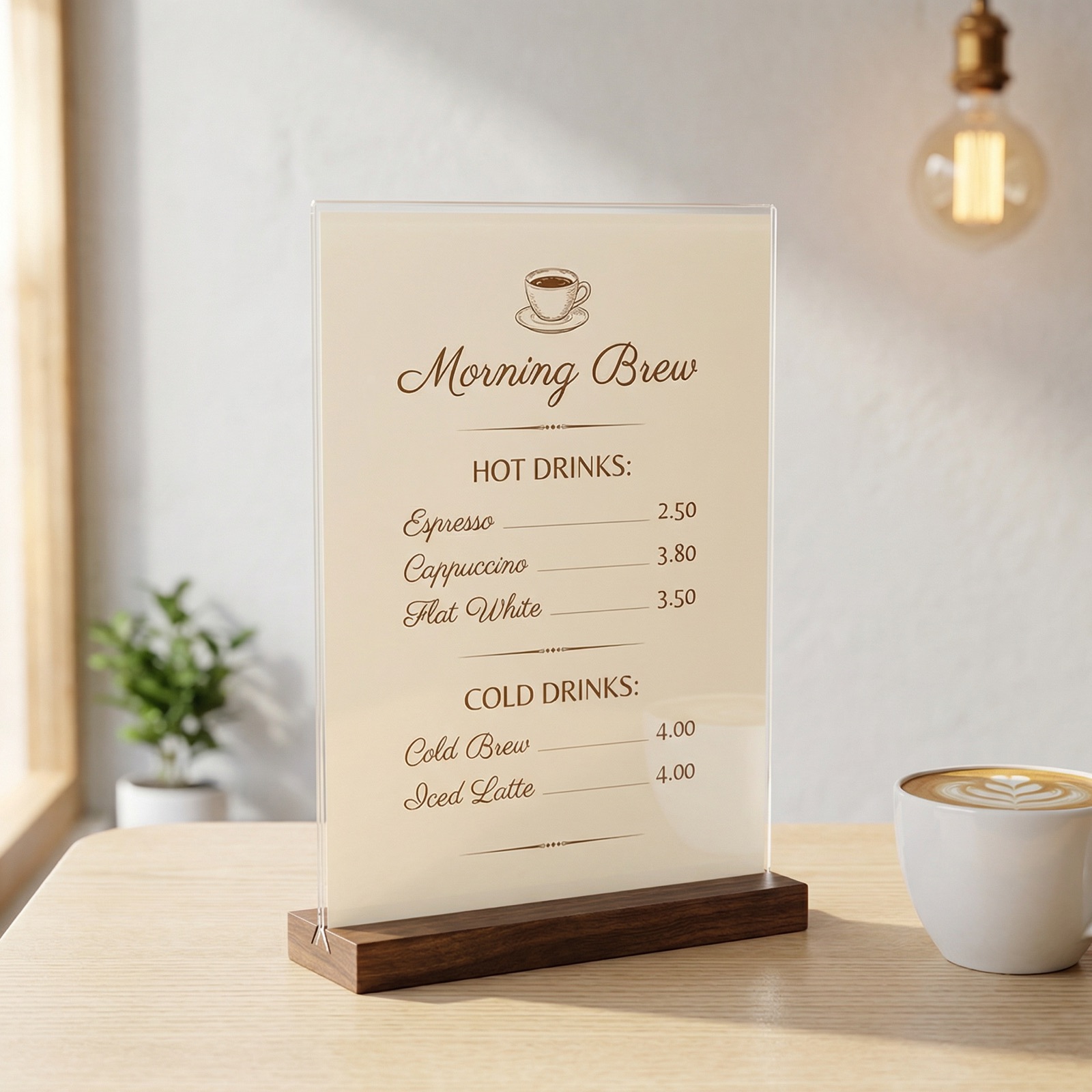 VISUP display scene with warm merchandising details